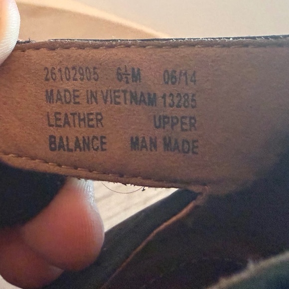 Clarks Artisan Women’s Black Suede Mary Jane Wedge Size 6.5 M Leather Upper - Picture 7 of 7